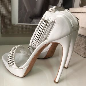 Alexander McQueen White Sandal